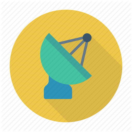 Broadcast, Dish, Satellite, Technology Icon
