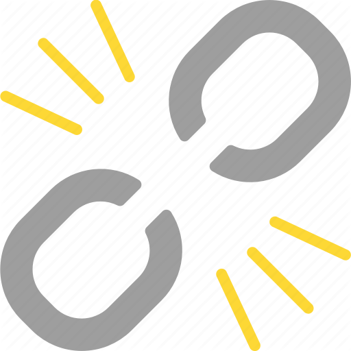 Broken, Chain, Link, Unlink, Url Icon