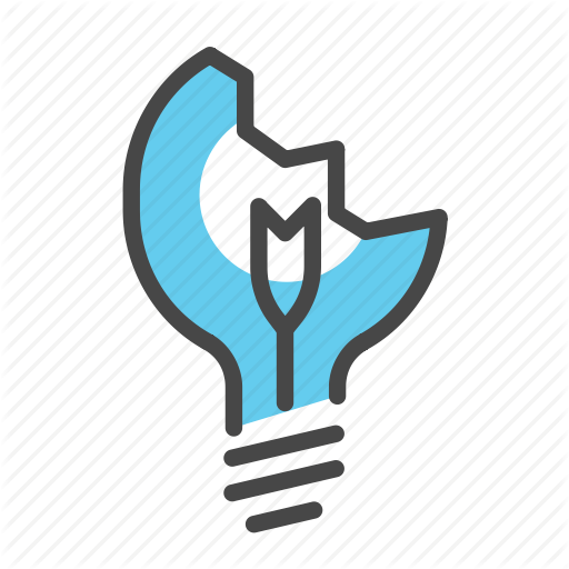 Broken, Idea, Light Bulb, No Idea, Think, Thinking Icon