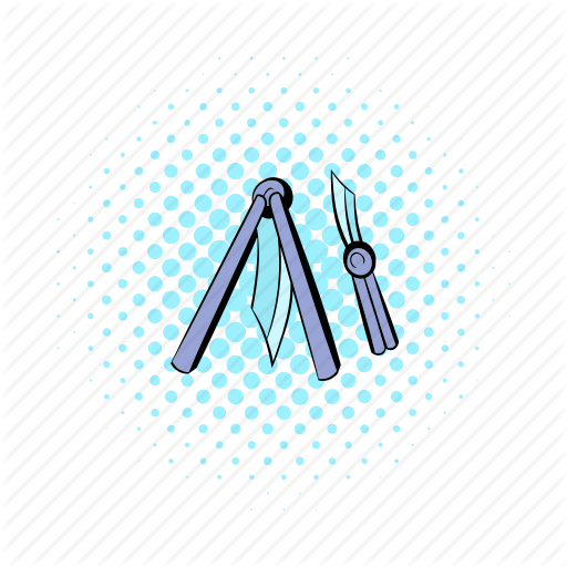 Blade, Butterfly, Comics, Knife, Open, Sharp, Weapon Icon