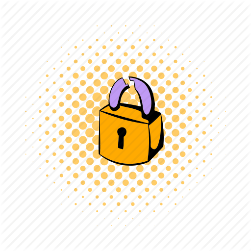 Close, Comics, Lock, Padlock, Protection, Secret, Security Icon
