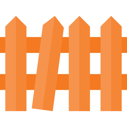 Holyday, Halloween, Fence, Broken, Spooky Icon Free