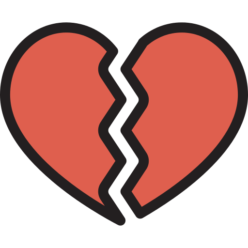 Broken Heart Png Icon
