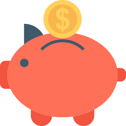 Piggy Bank Save Png Icon