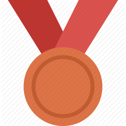 Achievement, Award, Bronze, Medal, Prize, Win, Winner Icon