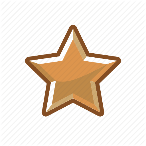 Bronze, Mark, Rank, Star Icon
