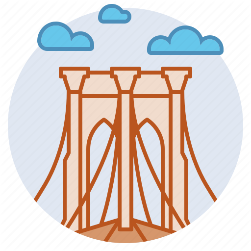 Brooklyn Bridge, Landmark, Manhattan, New York, United States Icon