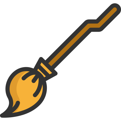 Broom Witch Png Icon