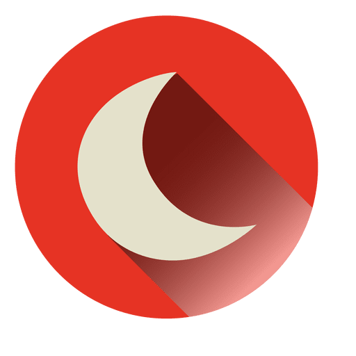 Moon Round Icon
