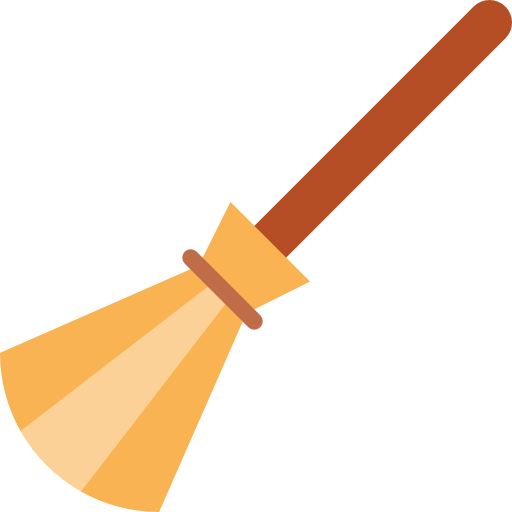 Broom, Halloween, Horror, Terror, Witch, Spooky, Scary, Fear Icon