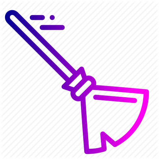 Broom, Flow, Halloween, Magic, Scary, Wind, Witch Icon