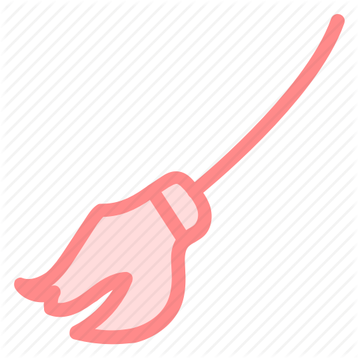 Broom, Halloweenicon Icon