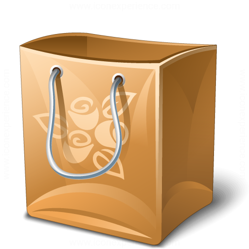 Iconexperience V Collection Shopping Bag Empty Icon