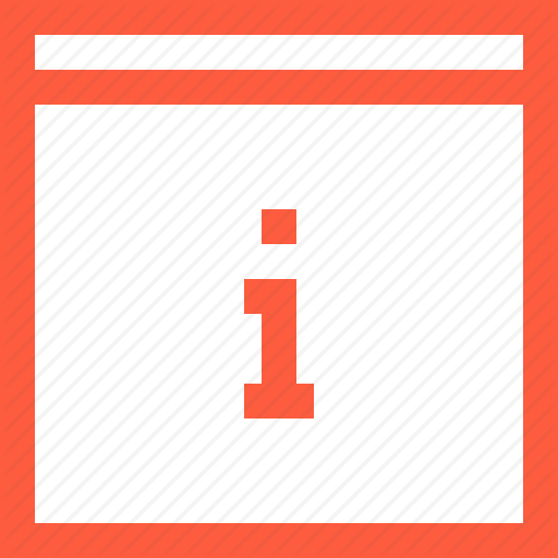 Browser, Info, Information, Interface, Webpage, Window Icon