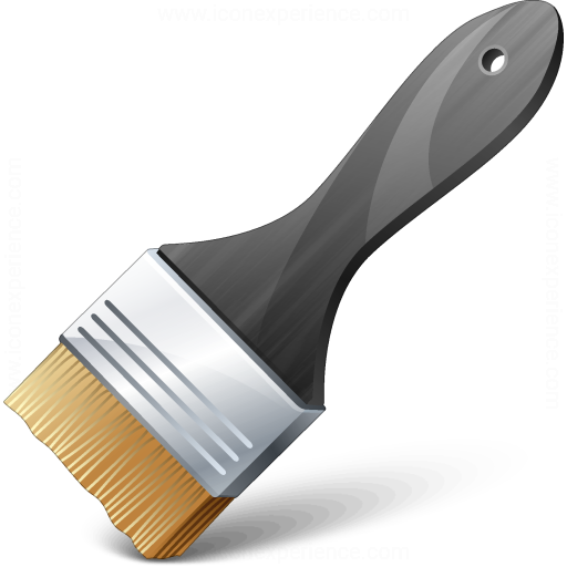 Iconexperience V Collection Paint Brush Icon