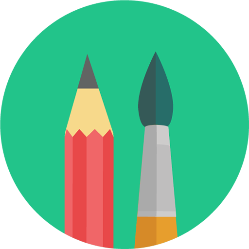 Pencil And Brush Icon Download Free Icons