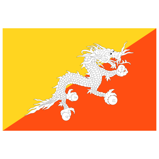 Bt Bhutan Flag Icon