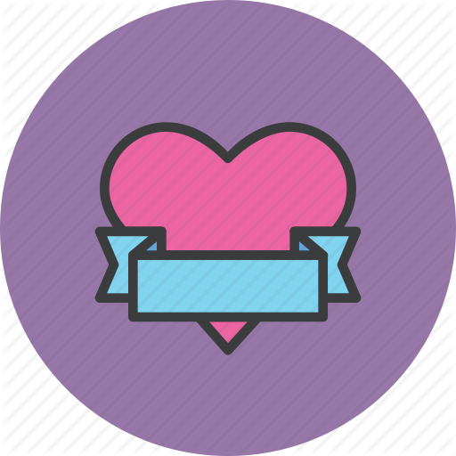 Gift, Heart, Love, Ribbon, Romance, Valentines, Wrap Icon