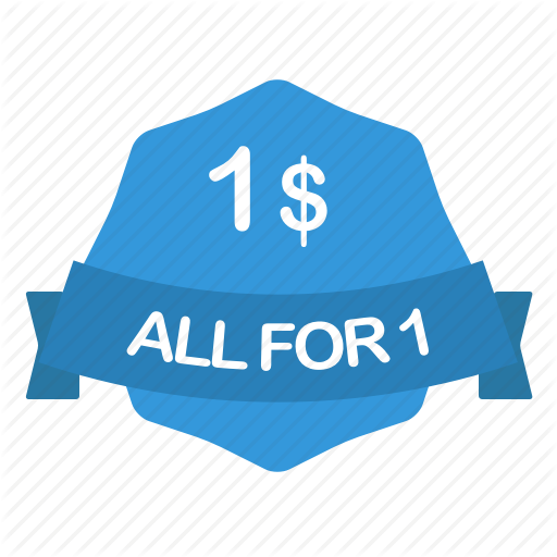 All, Buck, For, Guarantee, Label, One Icon