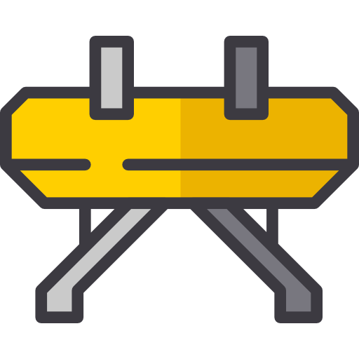 Athletic, Gymnasium, Vaulting Horse, Sports And Competition, Sport