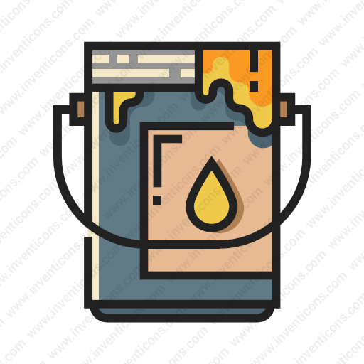 Download Paint,bucket Icon Inventicons