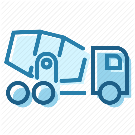 Cement, Construction, Lorry, Mixer, Mobile, Transport, Truck Icon