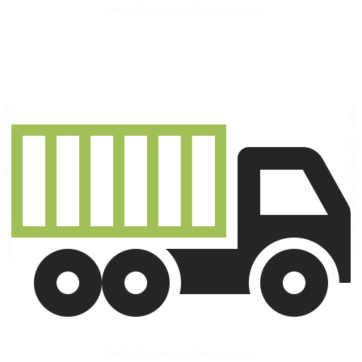 Truck Container Icon Iconexperience
