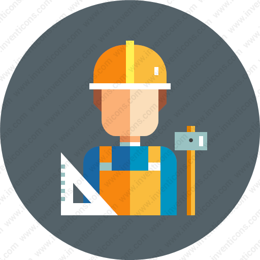 Download Engineer,civil Engineer,builder Icon Inventicons