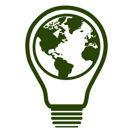 Globe Bulb Icon