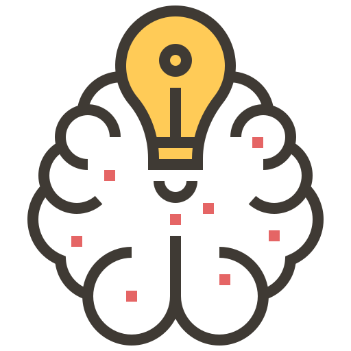 Artificial Intelligence, Brain, Light, Bulb, Idea Icon Free
