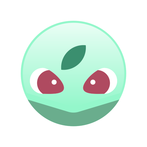 Bulbasaur, Cute, Go, Monster, Pokemon Icon