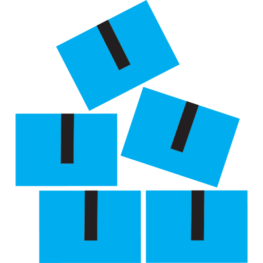 Moving And Packing Blue Icon