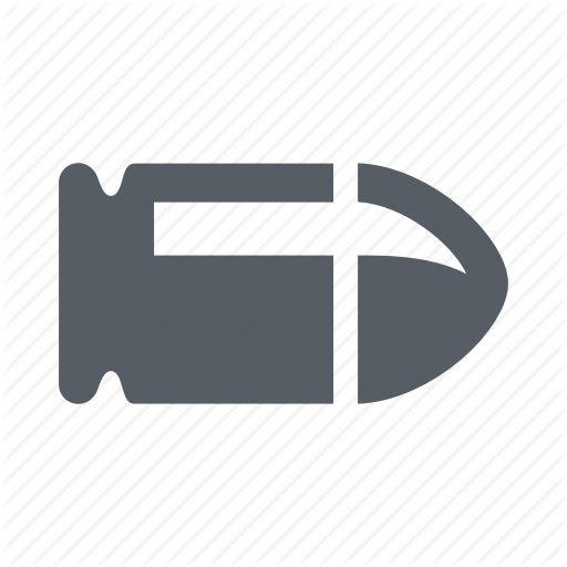 Bullet, Crime, Military, Shot, Weapon Icon