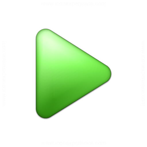 Iconexperience V Collection Bullet Triangle Green Icon