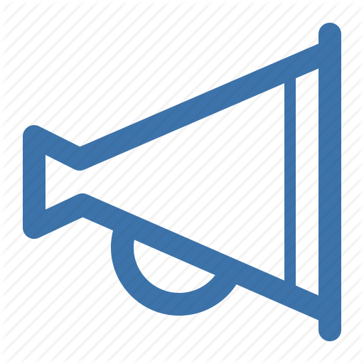 Bullhorn, Megaphone, News, Viral Marketing Icon