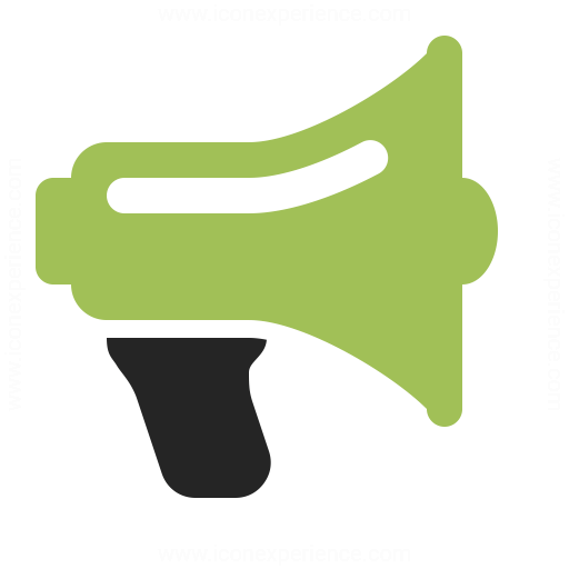 Megaphone Icon Iconexperience