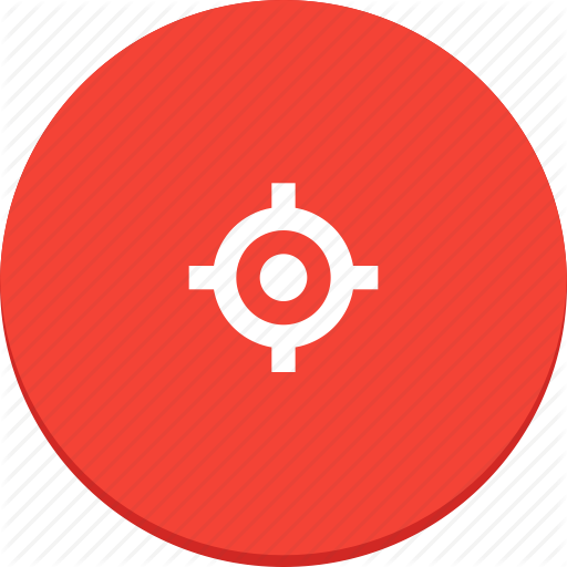 Bullseye, Gun, Material Design, Target Icon