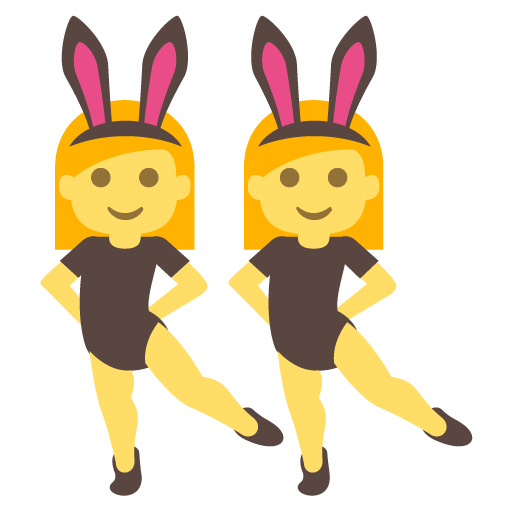 Woman With Bunny Ears Emoji Vector Icon Free Download Vector