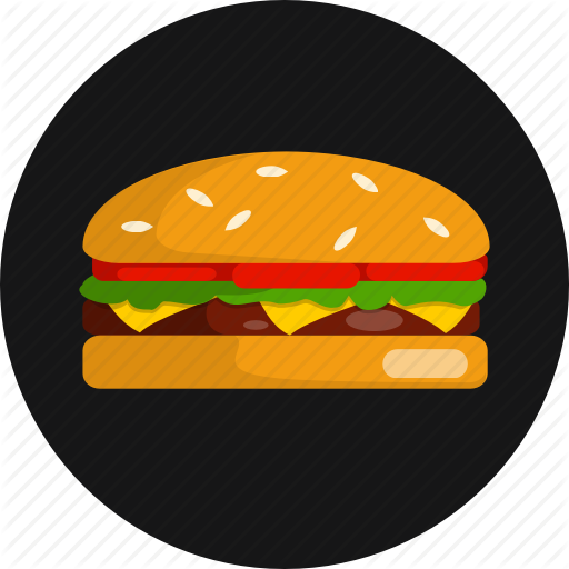 American, Beef, Big, Burger, Cheeseburger, Hamburger, Sandwich Icon