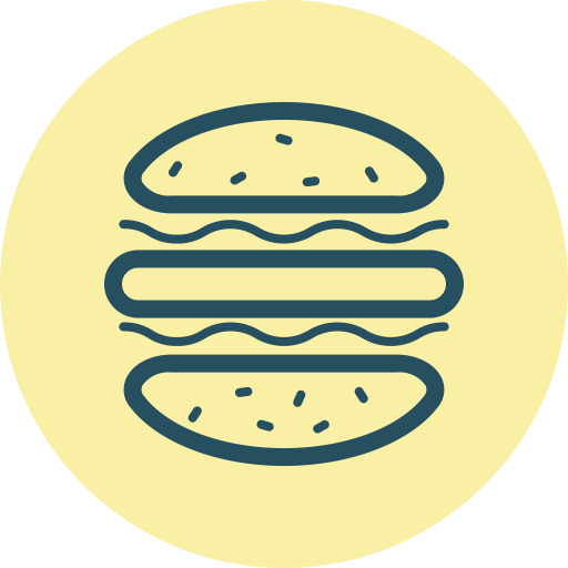 Burger Icon Free Of Of July Icons