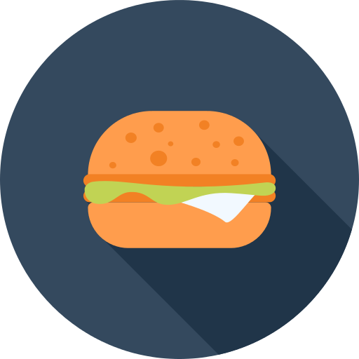 Hamburger Burger Png Icon