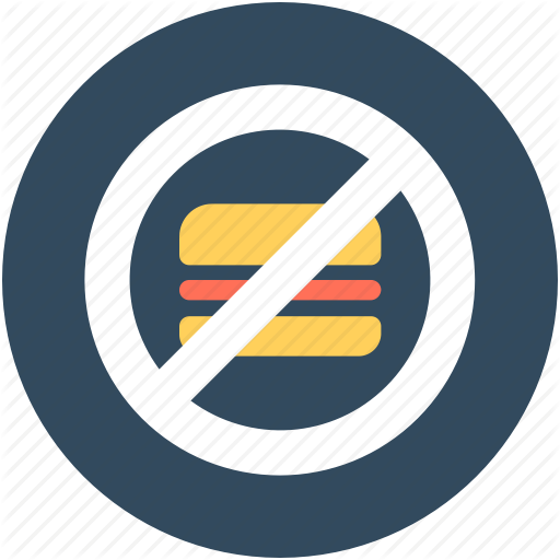 Burger Restriction, No Burger, No Fast Food, No Junk Food
