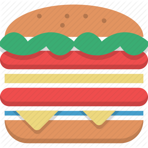 Huge Burger Icon Free Icons