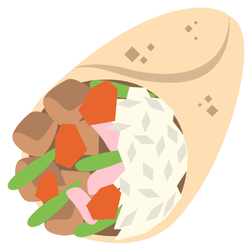 Burrito Emoji For Facebook, Email Sms Id