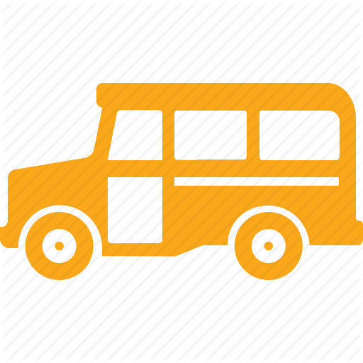 Education, School Bus, Transport, Vehicle Icon