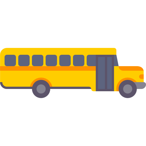School Bus Icon Education Elements Freepik