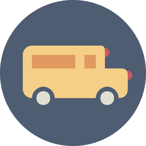 Bus, School Bus, Transportation Icon