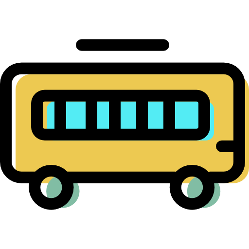 School, Bus Icon Free Of Color Travel And Transport Icons