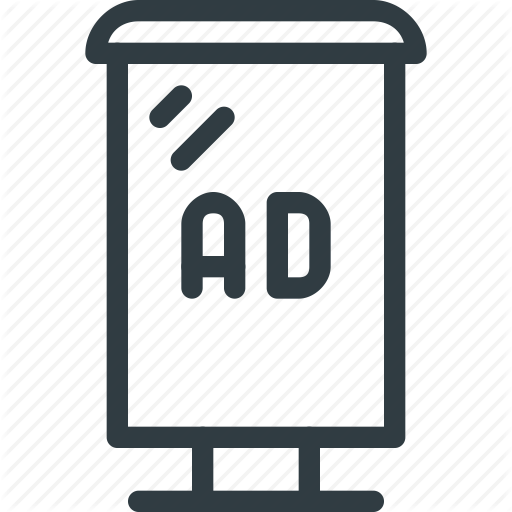 Ad, Advertising, Bus, Marketing, Stop, Street Icon