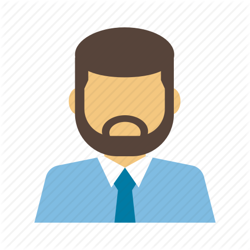 Avatar, Beard, Business, Businessman, Businesswoman, Employees Icon